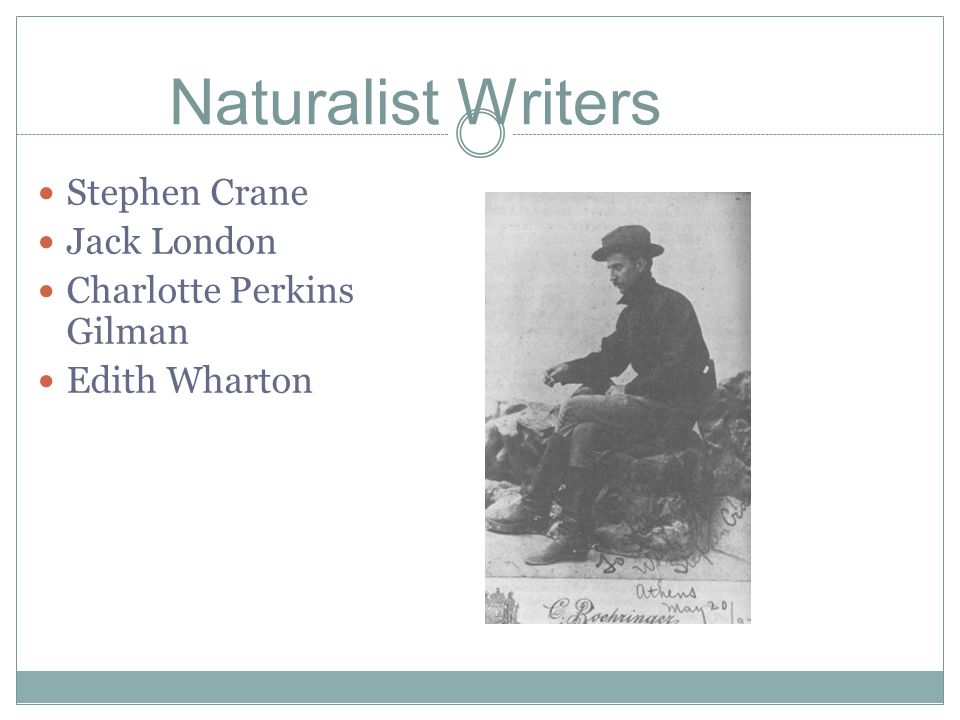 Naturalist writer